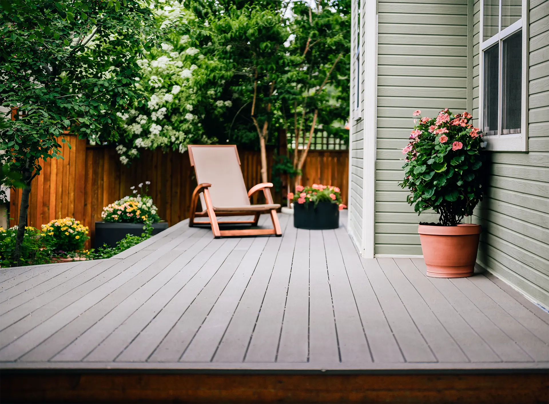 Fence and Deck Painting