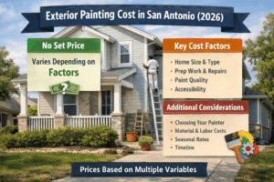Exterior Painting Cost in San Antonio (2026)