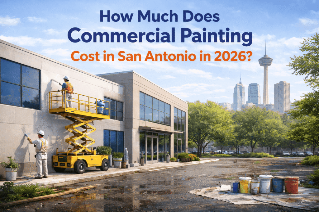 How much does commercial painting cost in San Antonio in 2026
