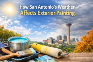 How San Antonio’s Weather Affects Exterior Painting