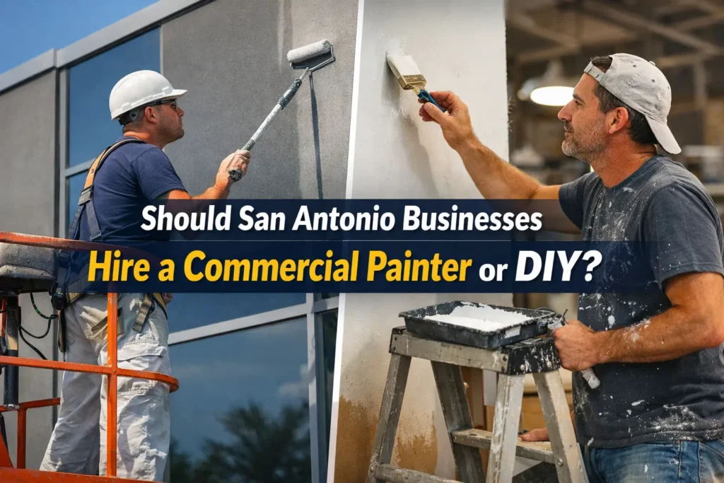 Should San Antonio Businesses Hire a Commercial Painter or DIY? 3 Should San Antonio Businesses Hire a Commercial Painter or DIY