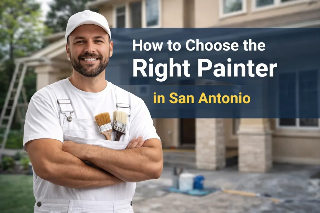 How to Choose the Right Painter in San Antonio (Expert Tips)