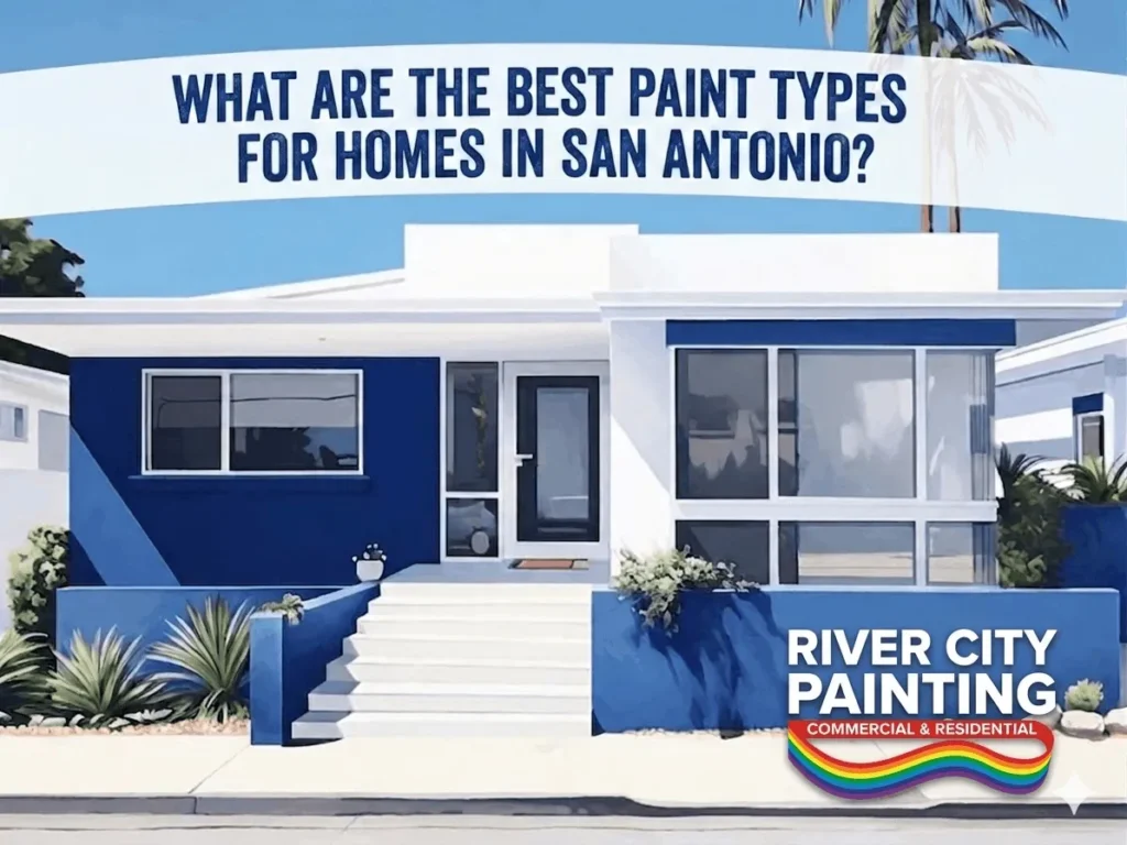 What Are the Best Paint Types for Homes in San Antonio? 1 What are the best paint type for homes in san antonio