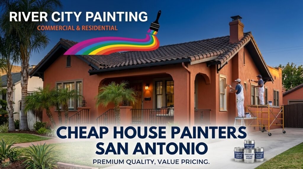 How Cheap House Painters San Antonio Save Money While Getting Quality and Long-Lasting Results 8 How Cheap House Painters San Antonio Deliver Affordable & Quality Results