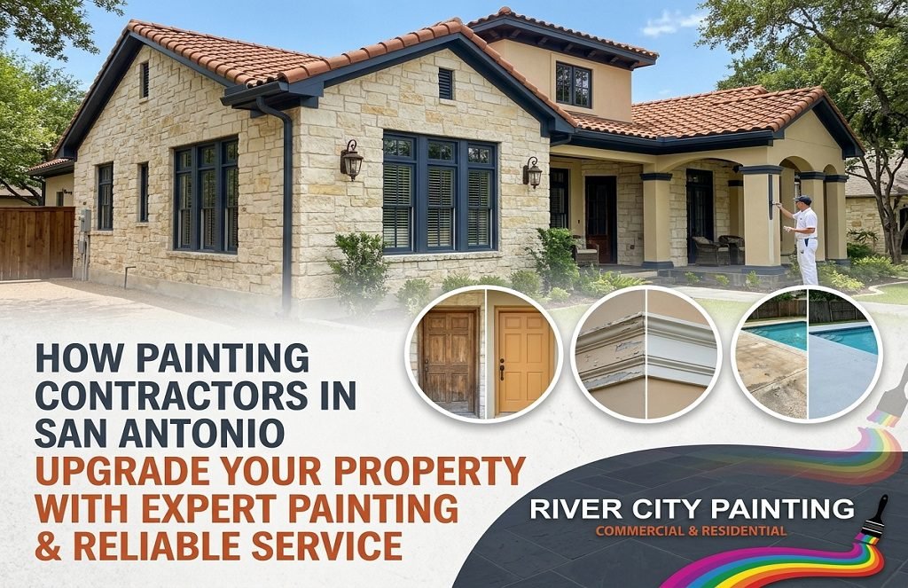 How Painting Contractors in San Antonio Upgrade Your Property with Expert Painting and Reliable Service
