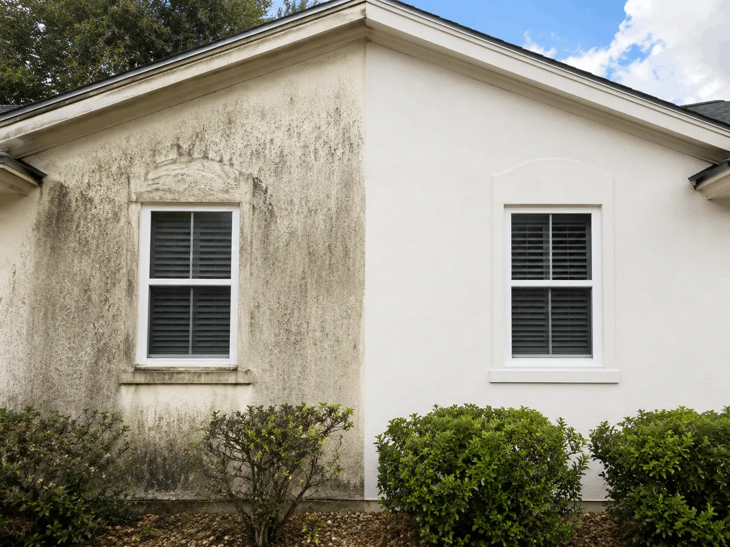 power washing home exterior in san antonio