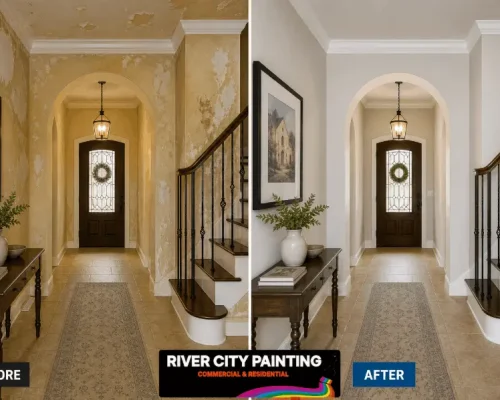 comparison of diy and professional painting